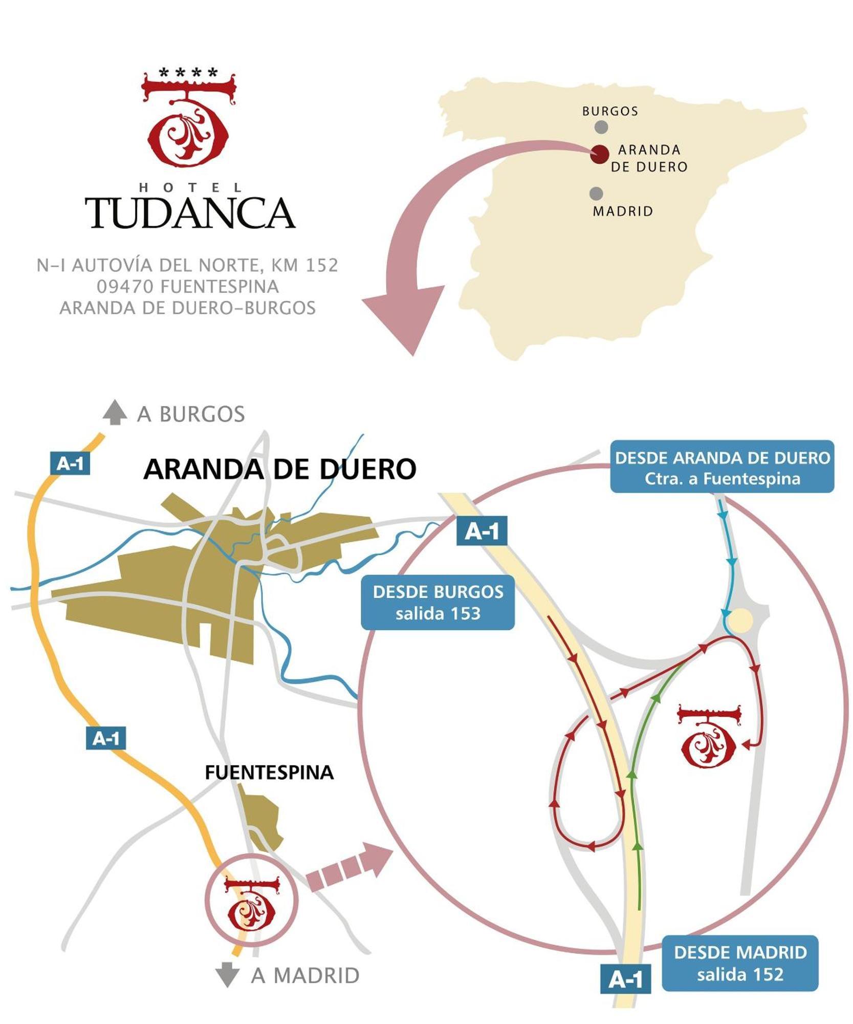 Hotel Tudanca-Aranda II Fuentespina 외부 사진